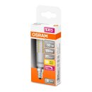 Osram LED Leuchtmittel Röhre Special T Slim 7,5W = 60W E14 klar 806lm warmweiß 2700K 320° DIMMBAR