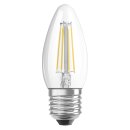 Osram LED Filament Leuchtmittel Kerze 4W = 40W E27 klar 470lm warmweiß 2700K