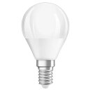 Osram LED Leuchtmittel Tropfen P45 3,3W = 25W E14 matt...