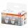 2 x Osram LED Leuchtmittel Reflektor Glas PAR16 4,3W = 50W GU10 350lm Neutralweiß 4000K 36°