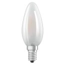 Osram LED Filament Leuchtmittel Kerze 4W = 40W E14 matt...