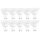 10 x LED Leuchtmittel Reflektor 6W = 40W GU10 460lm Tageslicht 6000K kaltweiß 120°