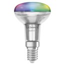 Ledvance LED Smart+ Glas Reflektor R50 3W = 40W E14 matt 210lm RGBW 2700K-6500K Dimmbar App Google Alexa Bluetooth