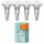 4 x Ledvance LED Smart+ Glas Reflektor R50 3W = 40W E27 matt 210lm RGBW 2700K-6500K Dimmbar App Google Alexa Bluetooth