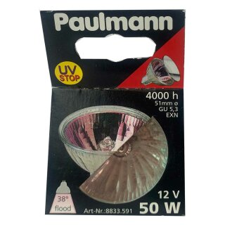 Paulmann Halogen Reflektor 50W GU5,3 12V Rosé 4000h 38°
