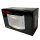 Briloner Wandleuchte halbrund 30cm Silber Glas max. 2 x 40W E14 ohne Leuchtmittel