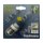 Paulmann Halogen Sockelset E27 (3 x 75W G9) 230V Klar 839lm warmweiß dimmbar 1500h