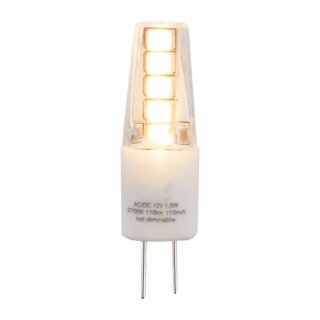 LED Leuchtmittel Stiftsockellampe 1W = 11W G4 100lm 927 warmweiß 2700K Ra>90 360°