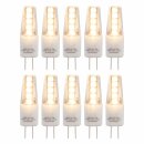 10 x LED Leuchtmittel Stiftsockellampe 1W = 11W G4 100lm...