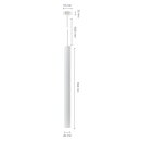 Spectrum Pendelleuchte Chloe Slim Weiß max. 25W GU10 MR11 kürzbar verstellbarer Abstrahlwinkel