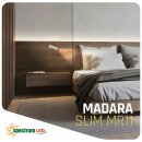 Spectrum Wand- & Deckenstrahler Madara Slim Weiß max. 25W GU10 MR11 schwenkbar