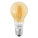 Osram LED Smart+ Filament A60 Birne 5,5W = 45W E27 Gold 600lm extra warmweiß 2500K Dimmbar App Apple Bluetooth