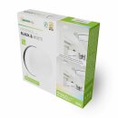 Spectrum LED Wand- & Deckenleuchte Nymphea Ø25cm Feuchtraum IP54 Weiß 18W 2350lm CCT 3000/4000/6000K