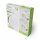 Spectrum LED Wand- & Deckenleuchte Nymphea Ø25cm Feuchtraum IP54 Weiß 18W 2350lm CCT 3000/4000/6000K