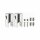 Paulmann Niedervolt-Seilsystem-Komponente Seilklotz Set Chrom 2er Set