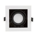 Spectrum Einbauleuchte Modern Day Mini Weiß eckig 11,2x11,2cm max. 50W GU10 ohne Leuchtmittel