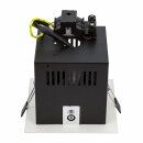 Spectrum Einbauleuchte Modern Day Mini Weiß eckig 11,2x11,2cm max. 50W GU10 ohne Leuchtmittel