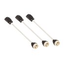 Spectrum Einbauleuchte Modern Day Mini Weiß eckig 28,9x11,2cm max. 3 x 50W GU10 ohne Leuchtmittel
