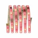 Paulmann LED Strip Streifen 1,5m 5,5W 535lm 12V RGBW 3000K Multicolor Dimmbar mit Fernbedienung