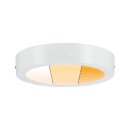 Paulmann LED Aufbau Panel Carpo Weiß rund Ø22,5cm 13W 1520lm 2300K-3000K WarmDim 3-Stufen-Dimmbar