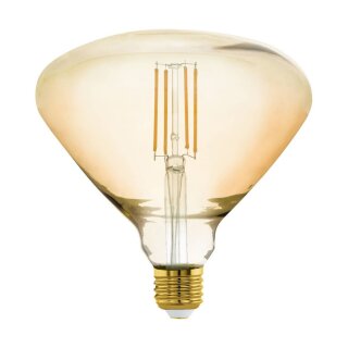 Eglo LED Filament Leuchtmittel Vintage BR150 4W = 35W E27 Gold 380lm extra warmweiß 2200K DIMMBAR