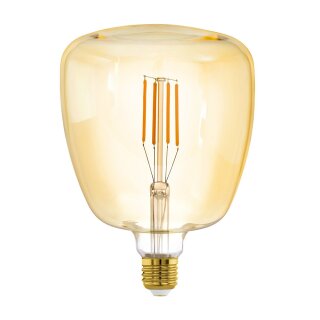 Eglo LED Filament Leuchtmittel Vintage T140 4W = 35W E27 Gold 400lm extra warmweiß 2200K DIMMBAR