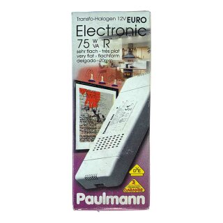 Paulmann Halogen Trafo Euro Electronic 20-75W 230/12V 75VA sehr flach