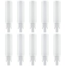 10 x Osram LED Leuchtmittel Dulux D EM & AC 6W/840...