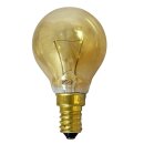 Merkur Glühbirne Tropfen 25W E14 Gold gelüstert...