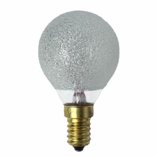 Merkur Glühbirne Tropfen 25W E14 Eiskristall klar 25 Watt Glühlampen warmweiß dimmbar