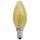 Merkur Glühbirne Kerze 40W E14 Gold gelüstert 40 Watt Glühlampe warmweiß dimmbar