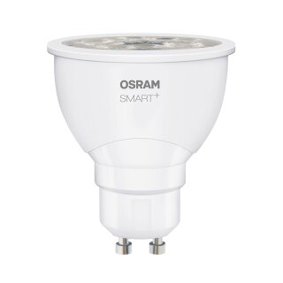 Osram LED Smart+ Reflektor PAR16 Weiß 4,5W = 50W GU10 350lm warmweiß 2700K 36° Dimmbar App ZigBee