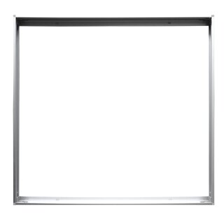 Aufbaurahmen Silber für LED Panel 62x62cm