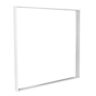 Aufbaurahmen Weiß für LED Panel 60x60cm