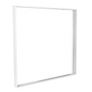 Aufbaurahmen Weiß für LED Panel 60x60cm