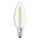 2 x Osram LED Filament Leuchtmittel Kerzen 4W = 40W E14 klar 470lm warmweiß 2700K