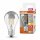 6 x Osram LED Filament Leuchtmittel Birne A60 6,5W = 50W E27 Kopfspiegel Silber 640lm warmweiß 2700K DIMMBAR