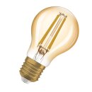 Osram LED Filament A60 Birne Vintage 1906 6,5W = 50W E27 Gold 650lm extra warmweiß 2400K