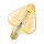 Osram Vintage 1906 LED Filament Leuchtmittel Herz 4,5W = 40W E27 Gold 470lm extra warmweiß 2500K