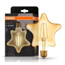 Osram Vintage 1906 LED Filament Leuchtmittel Stern 4,5W =...