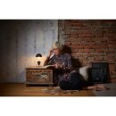 Osram LED Filament G125 Globe Vintage 7W = 52W E27 Kopfspiegel Schwarz matt 680lm warmweiß 2700K