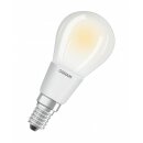 Osram LED Filament Leuchtmittel Tropfen 4,5W = 40W E14 matt 470lm warmweiß 2700K DIMMBAR