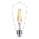 Philips LED Filament Leuchtmittel Edison ST64 4,3W = 40W E27 klar 470lm BLI warmweiß 2700K