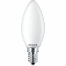 Philips LED Filament Leuchtmittel Kerze 6,5W = 60W E14 matt 806lm warmweiß 2700K