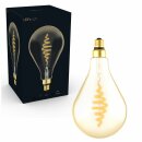 LED Spiral Filament A160 BigDrop 7W = 40W E27 Gold 470lm...