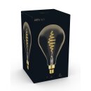 LED Spiral Filament A160 BigDrop 7W = 40W E27 Gold 470lm extra warmweiß 1800K DIMMBAR