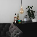 LED Spiral Filament A160 BigDrop 7W = 40W E27 Gold 470lm extra warmweiß 1800K DIMMBAR