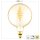 LED Spiral Filament G200 Globe 7W = 40W E27 Gold 470lm extra warmweiß 1800K DIMMBAR