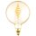 LED Spiral Filament G200 Globe 7W = 40W E27 Gold 470lm extra warmweiß 1800K DIMMBAR