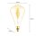 LED Spiral Filament ST164 Edison 7W = 40W E27 Gold 470lm extra warmweiß 1800K DIMMBAR